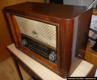 Röhrenradio Weimar 6118/55 GWU von Stern Radio Sonneberg, 1954