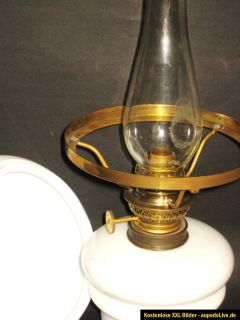 alte Petroleumlampe, Brenner Made in FRANCE GAUDARD, Zylinder gemarkt