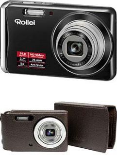 Rollei Compactline 390 Kompaktkamera 2,7 Zoll schwarz 