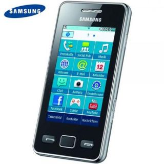 Samsung Star II schwarz s5260 0880607170647