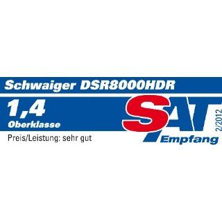 Schwaiger DSR8000HDR Digitaler HDTV Satelliten Receiver mit