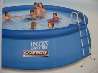 Intex Schwimmbecken Easy Pool Set 457 x 122 cm Quick Up