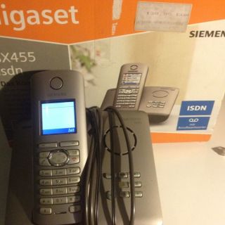 Siemens Gigaset SX455 isdn 10 Leitungen Schnurloses Telefon