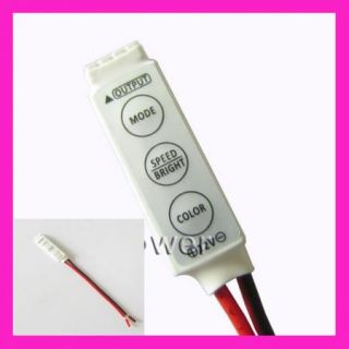 Mini RGB Controller Dimmer for 3528 5050 RGB LED Strip 12V 12A