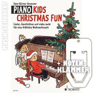 PIANO KIDS Christmas fun inkl. praktischer Notenklammer 