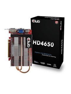 Club 3D HD 4650 Graphikkarte ATI Radeon HDMI 512MB DDR2 H457