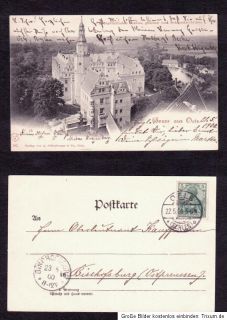 AK  Gruss aus Oels   Kronprinzliches Schloss  gel.22.5.1900
