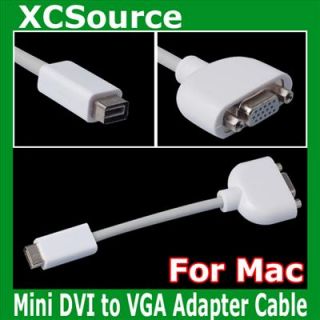 Mini DVI Male auf VGA Adapter Kabel für Apple Macbook Mac Air Pro 13