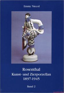 Fachbuch Rosenthal Kunst  und Zierporzellan 1897 1945, 5 Bände, NEU