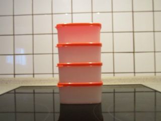 Tupperware Gefrierbehälter je 400ml Orange NEU&OVP
