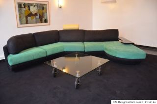 Frighetto Nobelmarke Wohnlandschaft Sofa Couch 80er Design Neupreis