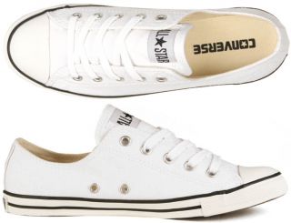 Converse Schuhe Chucks All Star Dainty Slim OX light white weiß 37,38