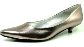 QUPID classic work causal pointy 1inch tall pumps Shoes