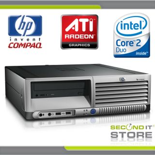 HP Compaq dc7700 SFF Intel Core 2 Duo 2 x 2 4 GHz 4 GB RAM 480 GB HDD