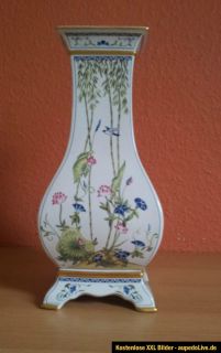 wunderschöne dekorative Vase im Cina  Style aus der Franklin Mint