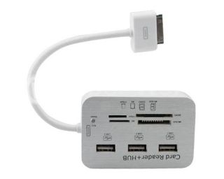 USB 2.0 3 Port Hub Speicherkarten Lesegerät Kartenleser kompatibel