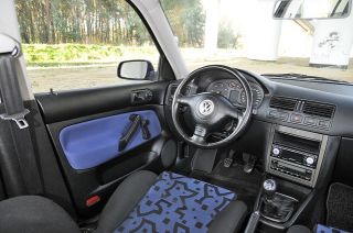 VW GOLF IV 4 GTI Passat Bora LEDERLENKRAD LENKRAD R32