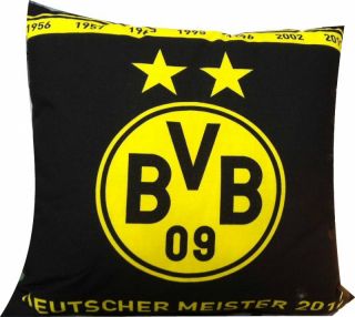 BVB Kissen Deutscher Meister 2012 2 Sterne BV Borussia Dortmund 09
