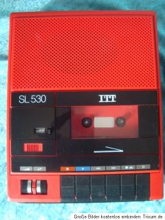 TOP Kassettenrecorder ITT SL530 70er Sehr guter Zustand  /B