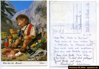 AK Postkarte Mecki Orig. Diehl Nr. 474   Hier bin ich Mensch 1981