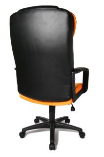 Topstar Chefsessel Drehstuhl Bürostuhl Maxx Chair schwarz / orange