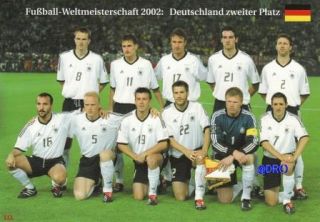 WM 2002 + Deutschland zweiter Platz + BigCard #484 +