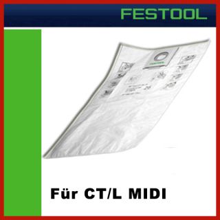 FESTOOL Filtersack FIS CTL MIDI 5x # 494105 # 494 105
