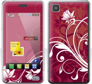 LG GD510 PoP Skin  ROSE  Aufkleber Sticker Folien NEU