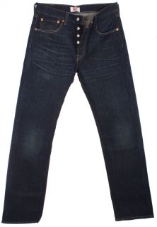 Levis 501 Jeans dunkelblau Größe W36 L34 2. Wahl
