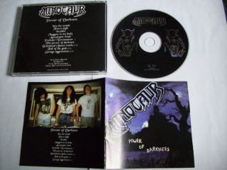 MINOTAUR  Power of Darkness  bootleg CD+bonustrack NOCTURNAL , CRUEL