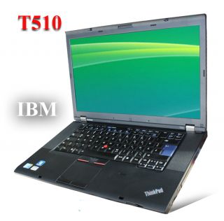 Thinkpad Lenovo T510 i5 2,67Ghz M560 eSATA DVD RW LED DISPLAY  IBM