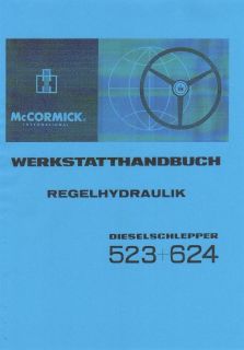 Werkstatthandbuch Hydraulik IHC 523 624 (724) (824) Regelhydraulik