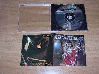 DELIVERANCE Evil Friendship & Book Of Lies CD Onslaught Death SS Satan