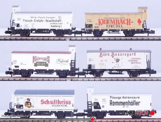 Märklin 3x diverse Güterwagen der SBB / DB, H0 WS / 538