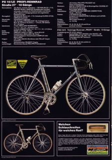 PX10 1977 Rennradklassiker 58CM REYNOLD 531 Stronglight IDEALE TOP ZST