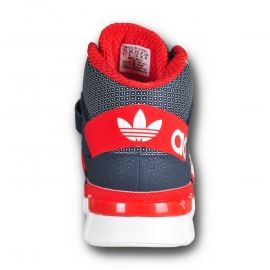 Adidas Shoe Mega Torsion Flex Trek Mid High sneaker Dunkelblau Rot