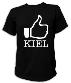 Kult T Shirt   I LIKE KIEL   S XXL Kieler Woche Segeln THW Marine