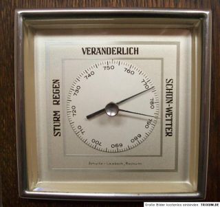 Thermometer Barometer 30er 40er Jahre Art Deco
