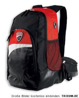 DUCATI CORSE ´12 Rucksack Backpack schwarz / rot / weiß NEU 2012