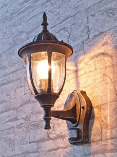 Antik Außenlampe mit Bewegungsmelder Außenleuchte Lampe