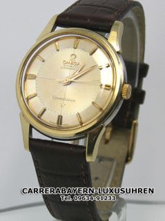 Omega Constellation Chronometer Pie Pan 18K Goldhaube Vintage Cal. 551