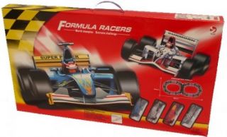 Rennbahn Kinder Formula Racers 145 Autorennbahn Länge 556 cm