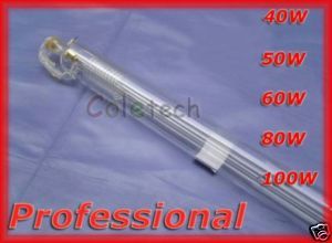 Brand New Professional 40W CO2 laser tube with the compatible power