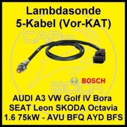 Lambdasonde / Oxigen sensor (Vor KAT) VW Golf IV New Beetle SEAT Leon