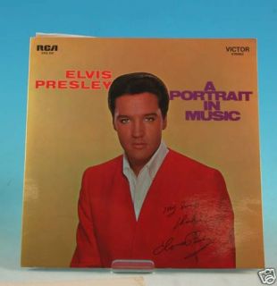 LP  Elvis Presley   Porträt in Music  RCA,558