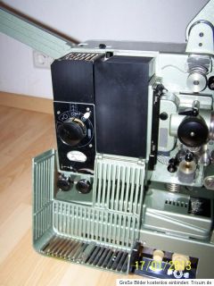 Siemens 2000 16mm Filmprojektor, Projector, Projecteur, with Tube Amp
