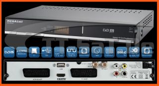 Megasat HD 570 CI DVB S2 HDTV USB PVR Sat Receiver Unicable 1080p