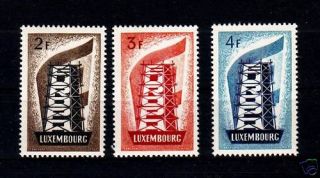 Luxemburg Nr. 555   557 postfrisch ** (D5)