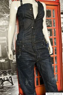 STAR RAW ESSENTIALS JEANS OVERALL RE ASH OVERALL WMN W26