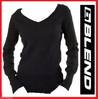 BLEND SHE Top schöner Pullover in schwarz Gr.M,L NEU 